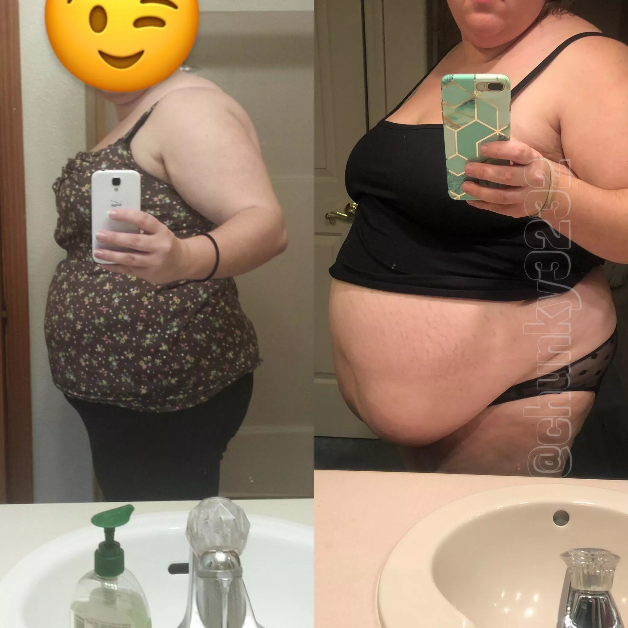 It almost all goes to my belly. Just how I like it ;) posted by chunky3232