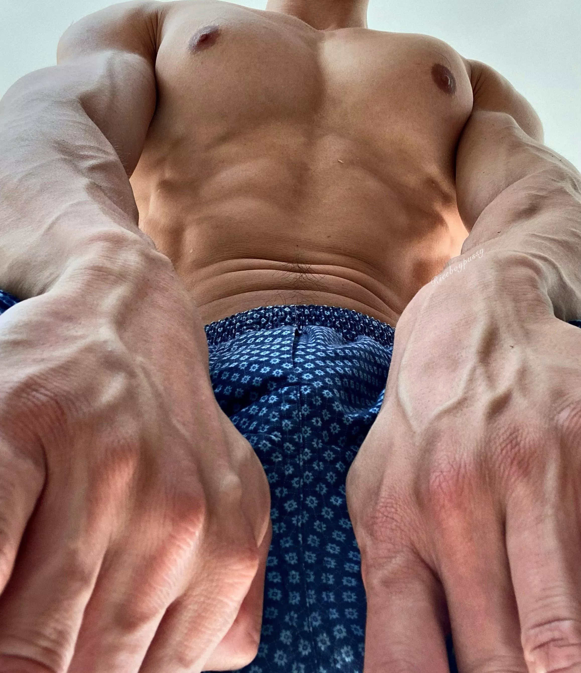 It couldn’t get more veiny than this posted by riceboypussy