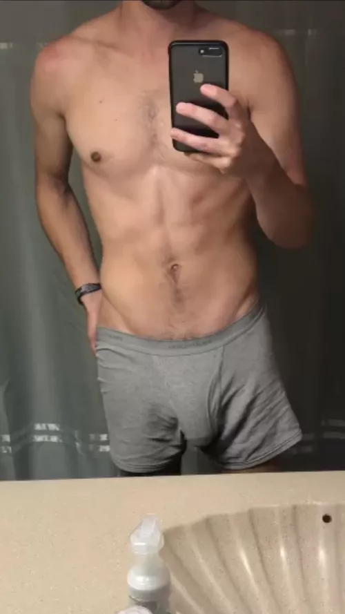 It doesn’t really fit in my briefs by BeGood4Daddy9191