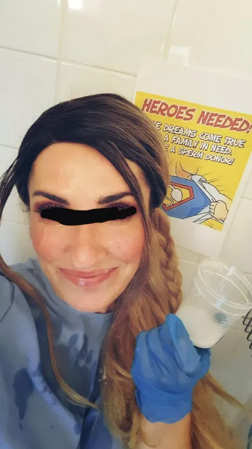 It excites me so much when I let fans/patients cum on my face by Nymph0_Isabella