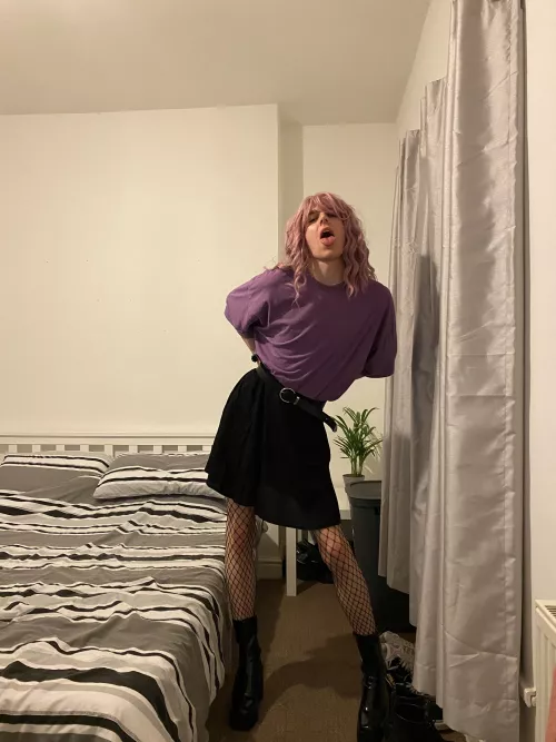 it has been a super mentally tiring past week so here’s a throwback to me feeling good about myself by thegagazetclimb