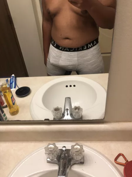 It looks so good in this underwear by GreenGem400709