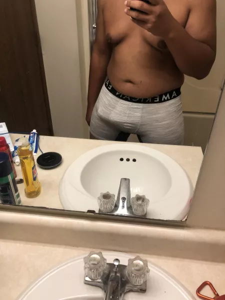 It looks so good in this underwear by GreenGem400709