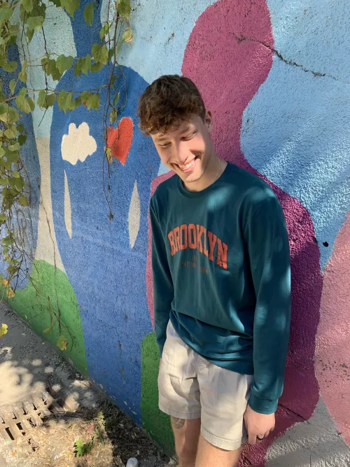 it was a nice day out today :) by collegettwink