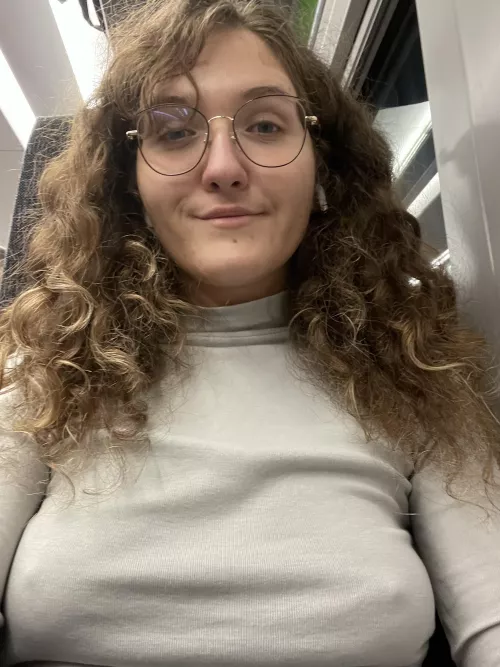 it was chilly on the train 🥶 by adile_like-in-a-lay