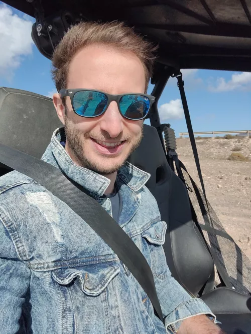 It was cold and windy so got a jacket at the flea market, watcha think? by poultergoose