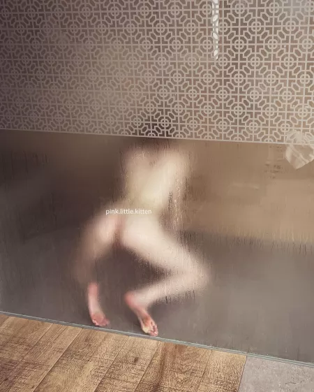 It would be better with you in the shower tho.. 😳 by Pink_Little_Kitten