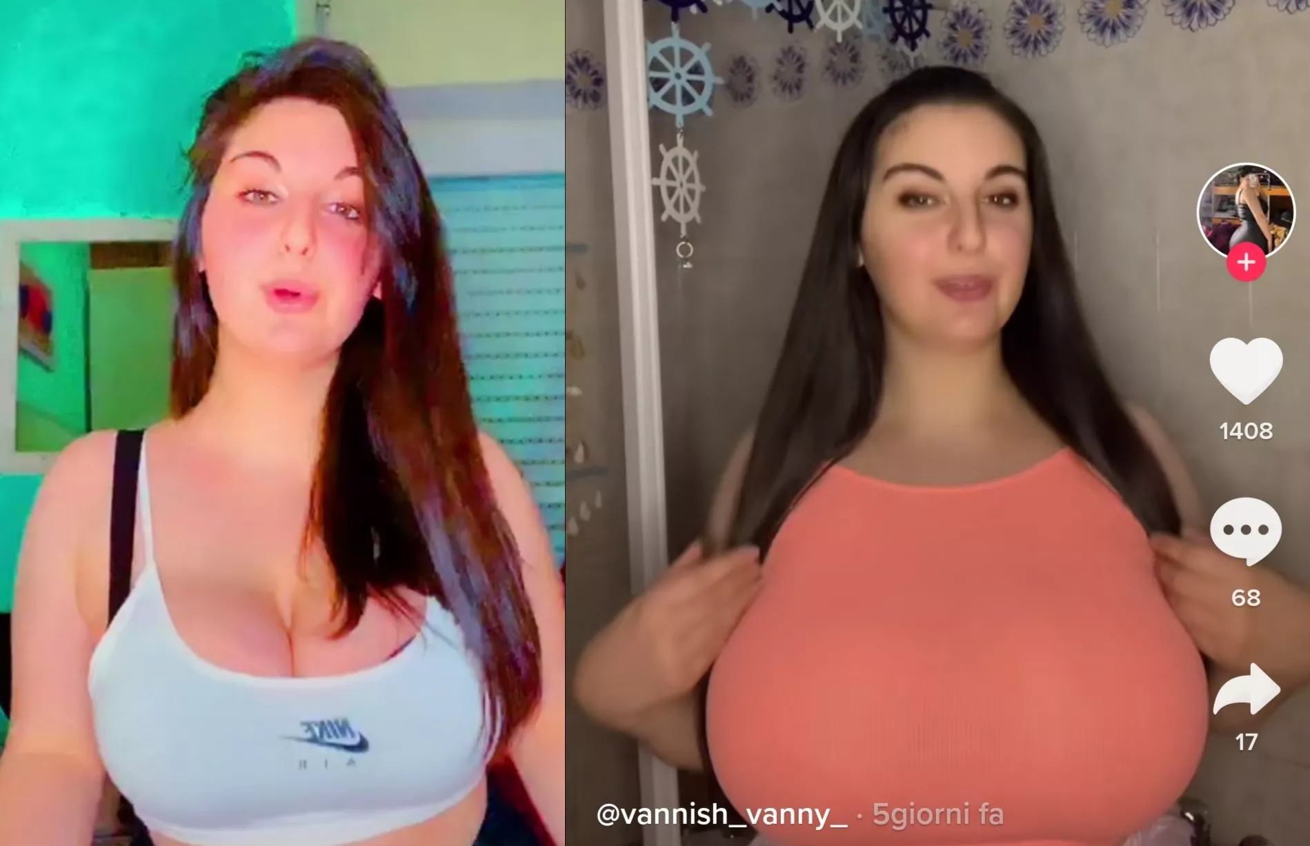 Italian tiktoker 8 months growth posted by SirVillo24