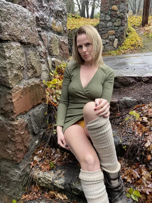 It’s a bit rainy out. Did you bring the umbrella? by iamSkylerXO