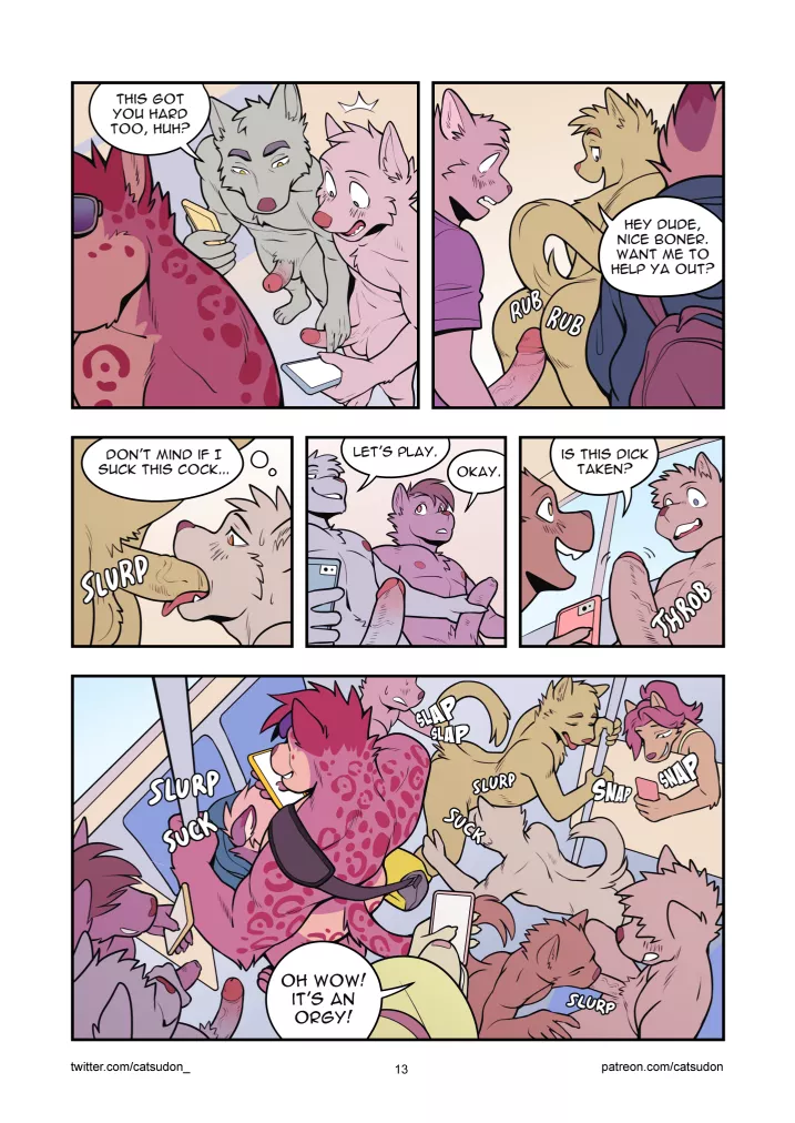 It's a Good Day to Go to the Nude Beach, Page 13 (Catsudon) posted by SilentlyRosy