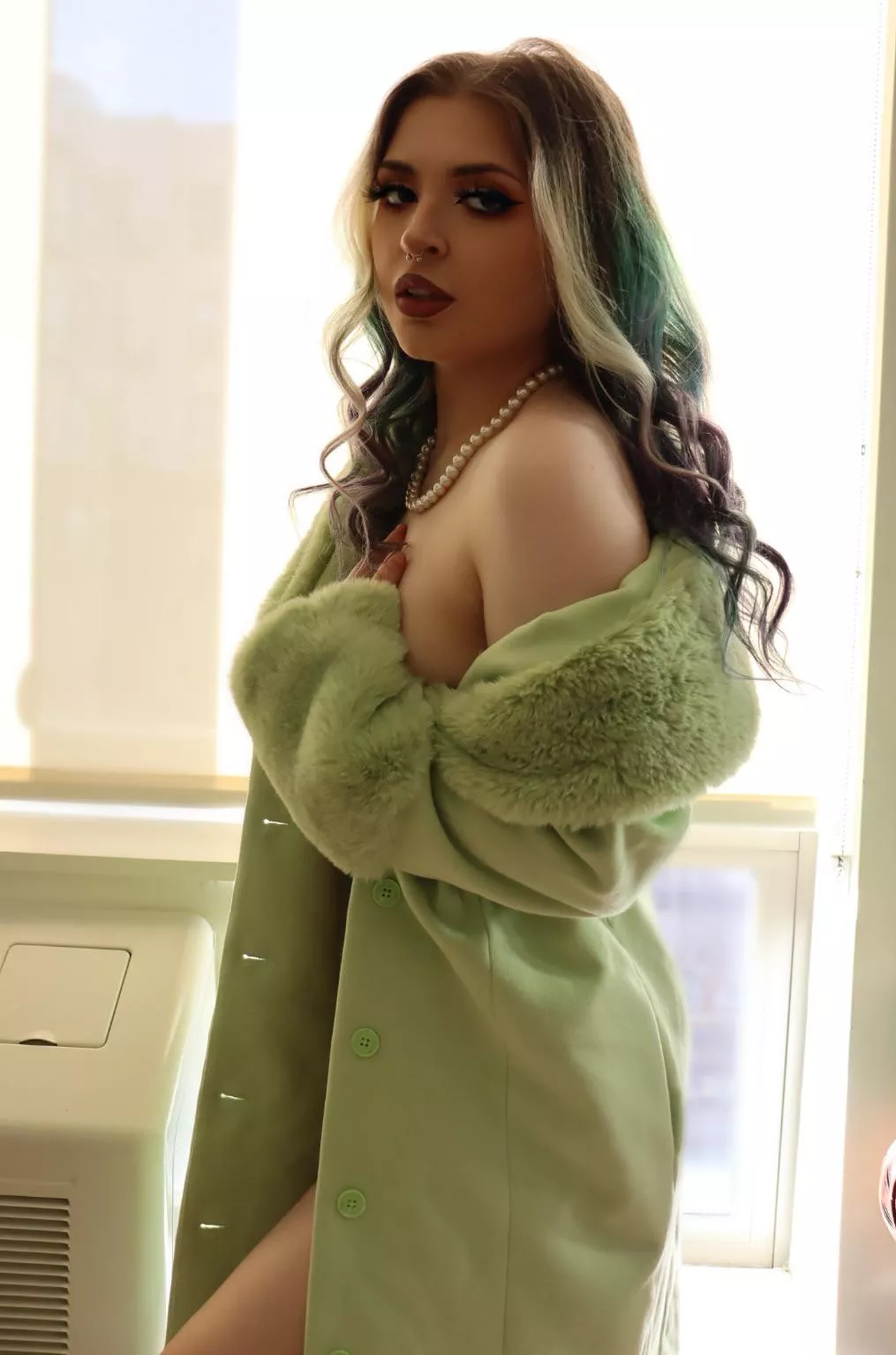 It’s a little chilly out, will you keep me warm? posted by AlicePhantom666