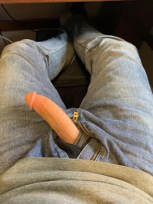 It’s a lot comfier when I let him out. by FreelyLikely