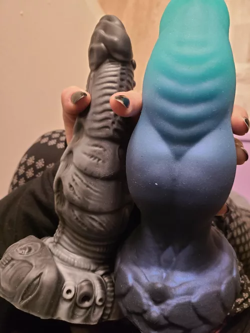 It's a sad day when one must sacrifice their toys. 😭 Mocha and Ridley both fell and broke a glass. They were both exposed to the glass shards so I can't use them again. 😔 by FujoshiInTime