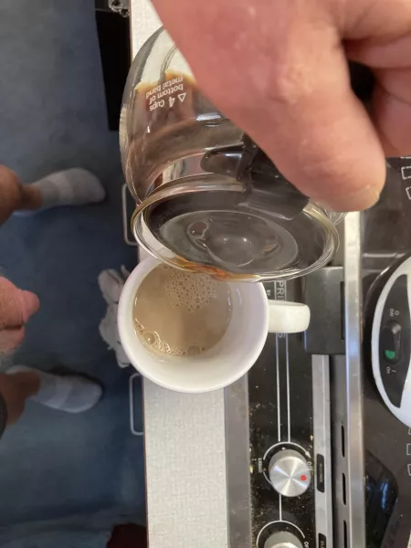 It's always cooler on the lake, hot coffee to the rescue by MichiganMan48166