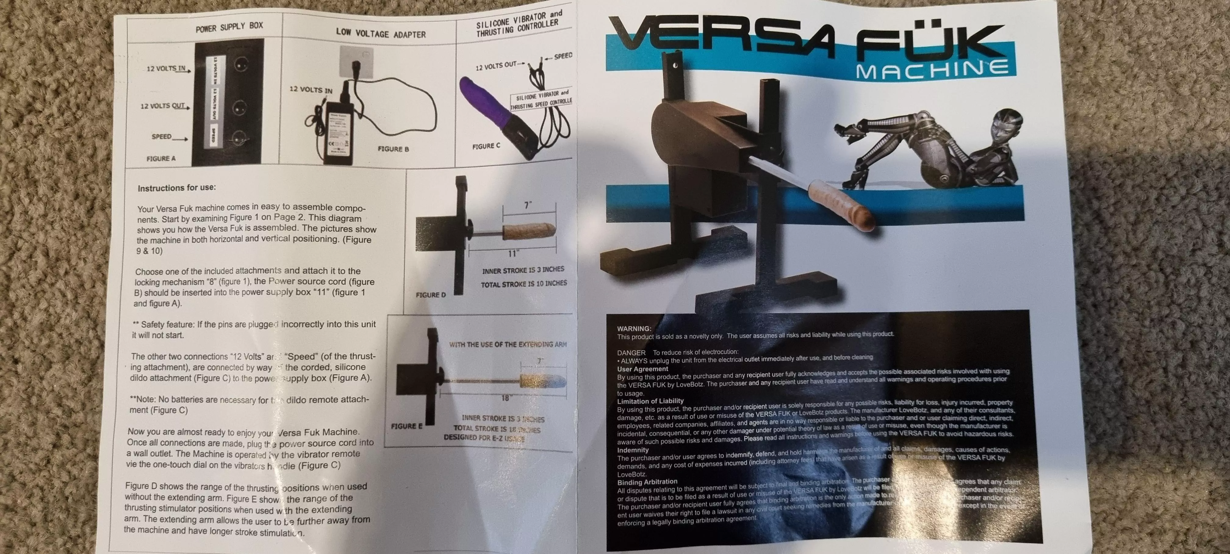 Its arrived!! Quickly assembled and about 10 minutes on it, all the while my wife was watching from the UK. I am blown away by the sheer grace,and power of this machine. My wife was grinning like she won the lottery. posted by acuriousjay