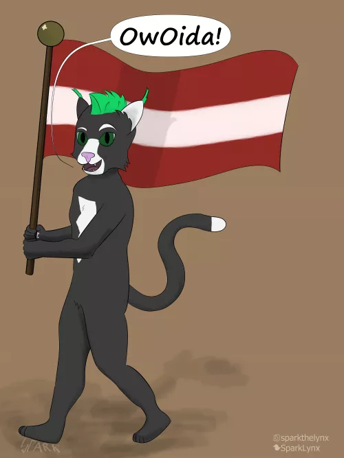 It´s Austrias National-day, so I made this by Granisa