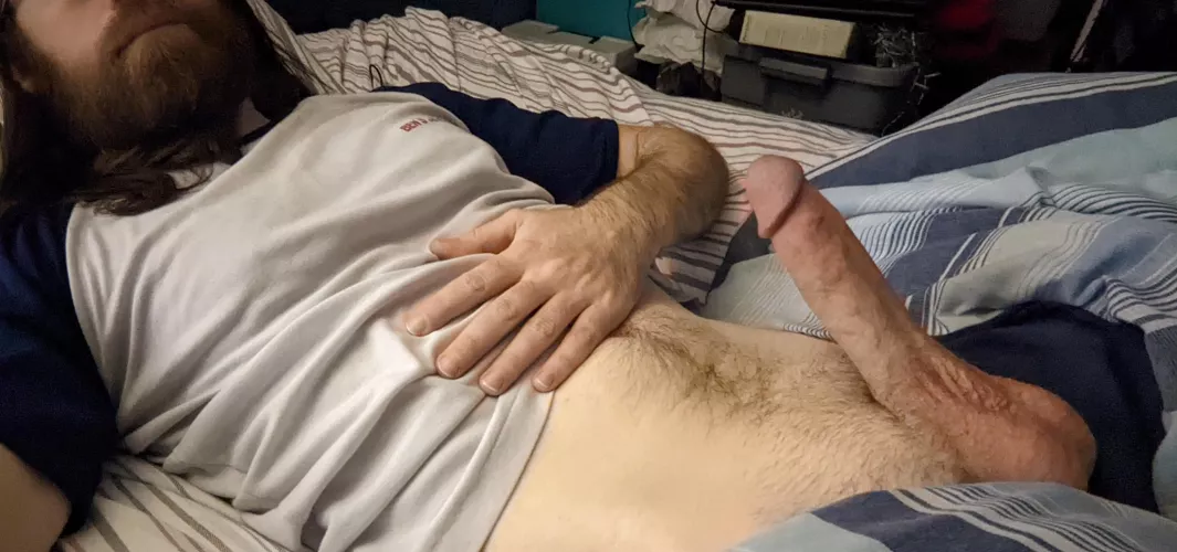 Its been a few days since I've [36] cum thanks to work and traveling for the holidays. A naturally heavy cummer who's backed up...do you think you could handle that? 😉 by Mr-PNW