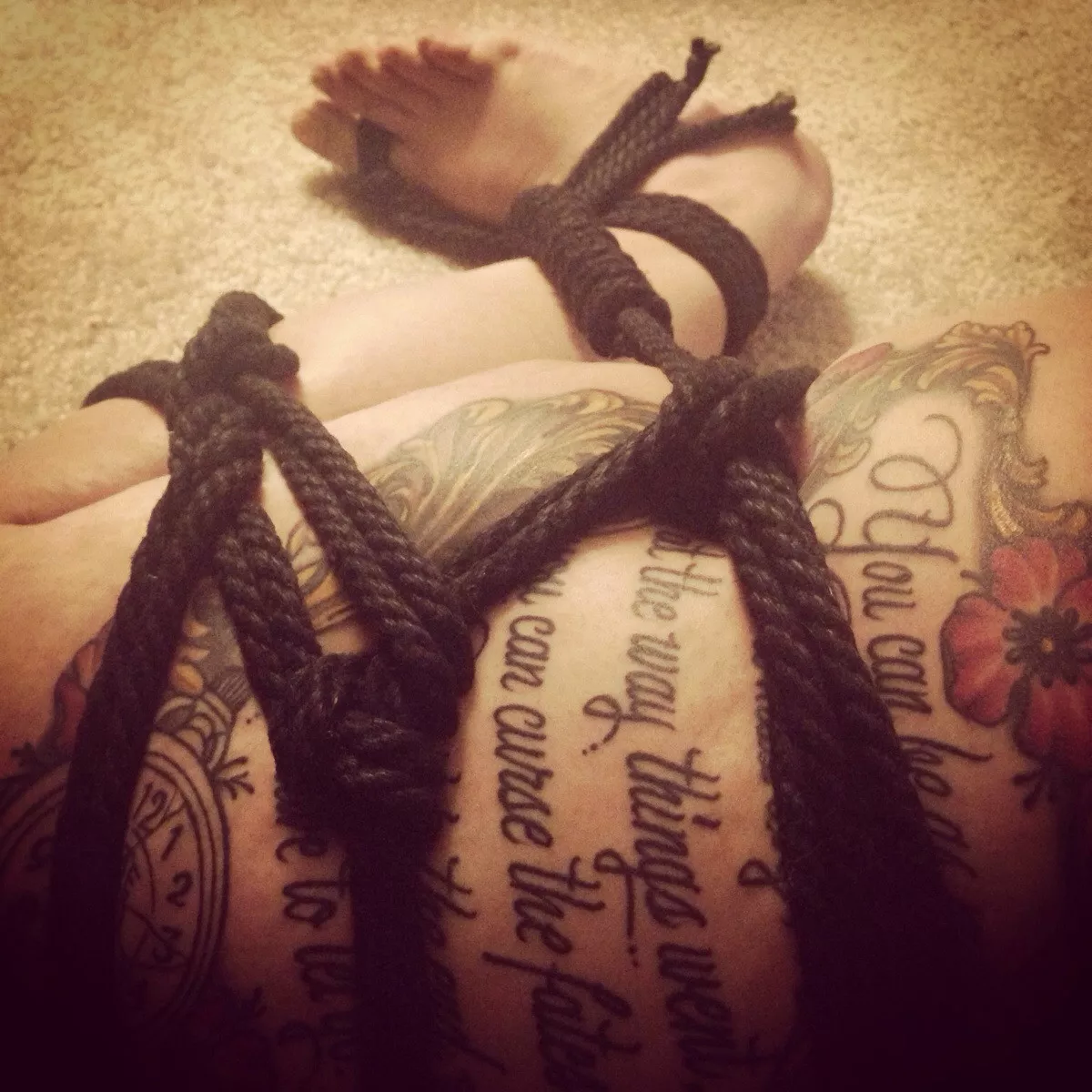 It's been a while since I've done rope, getting back into it (f) posted by themuffincup