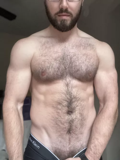 It’s chest hair season, come cuddle by Vorpalitie