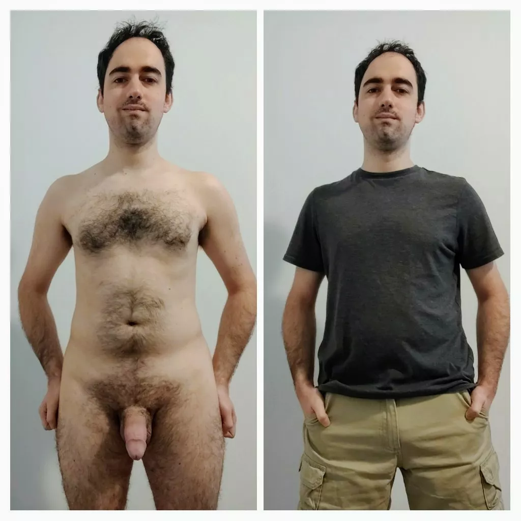 It's definitely hot enough out, do I even need clothes? I think I look better without them on. posted by [deleted]