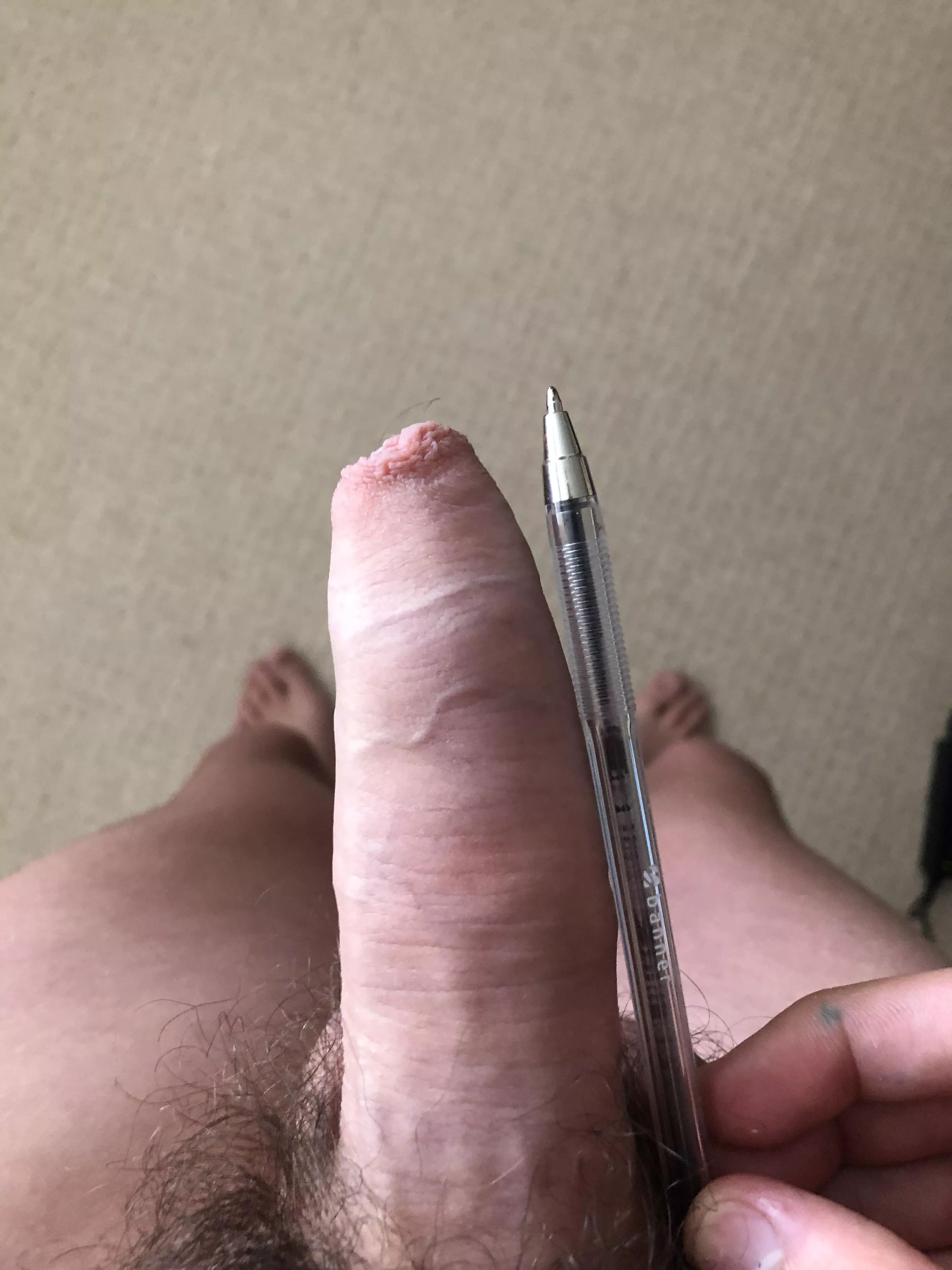 It’s five inches now :) posted by Hornybeast1997