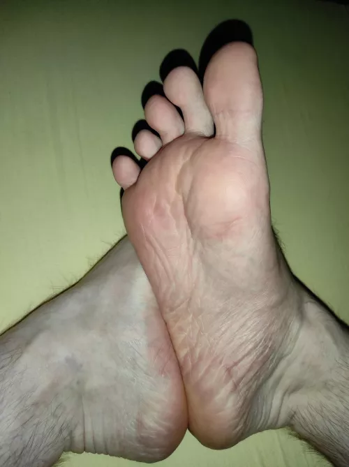 It's gonna be cold tonight, will you be keeping my feet warm? by TheMoonSwimmer