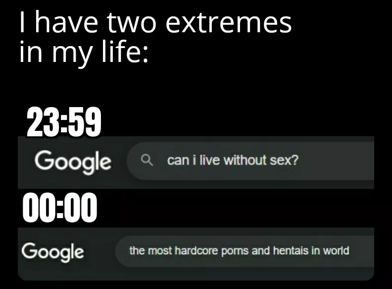 It's hard living like that. posted by how_use_this