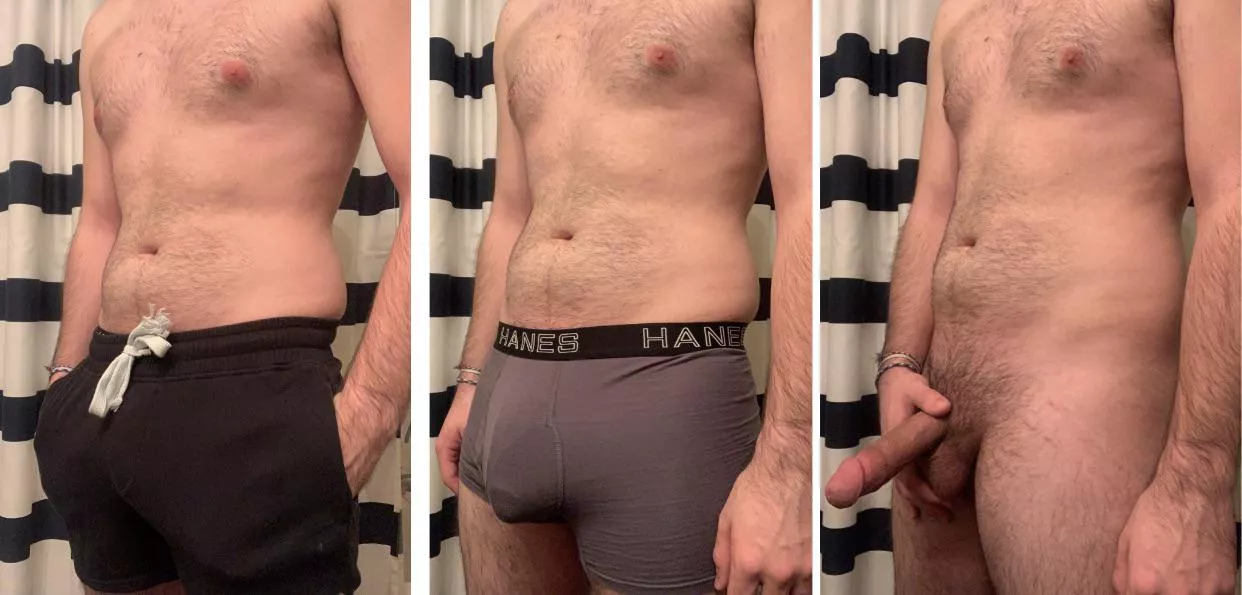 It’s hard trying to hide it in these shorts... posted by mcss240