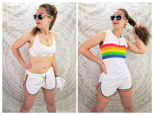 It's Hot 🔥 Today! Thinking Shirt Off For My Run?🏃‍♀️😁 by Mrs_Tight