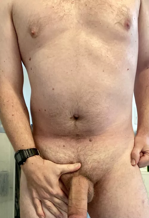 It’s my birthday [45] so I’m celebrating in my birthday suit 😋 by thickdadbod