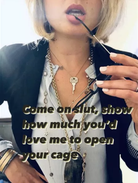 It’s my first attempt at a femdom caption, what do you think? by fishofthenight