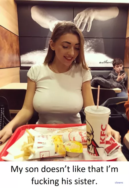 It's not about her being my daughter. by clowns4mom