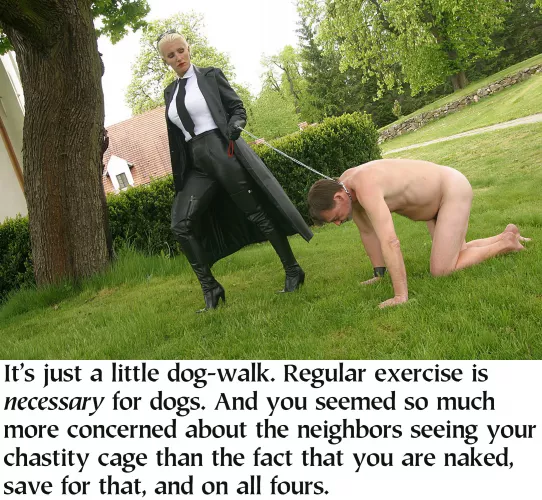 It's not as if he is permitted the indoor bathroom… by cbtok