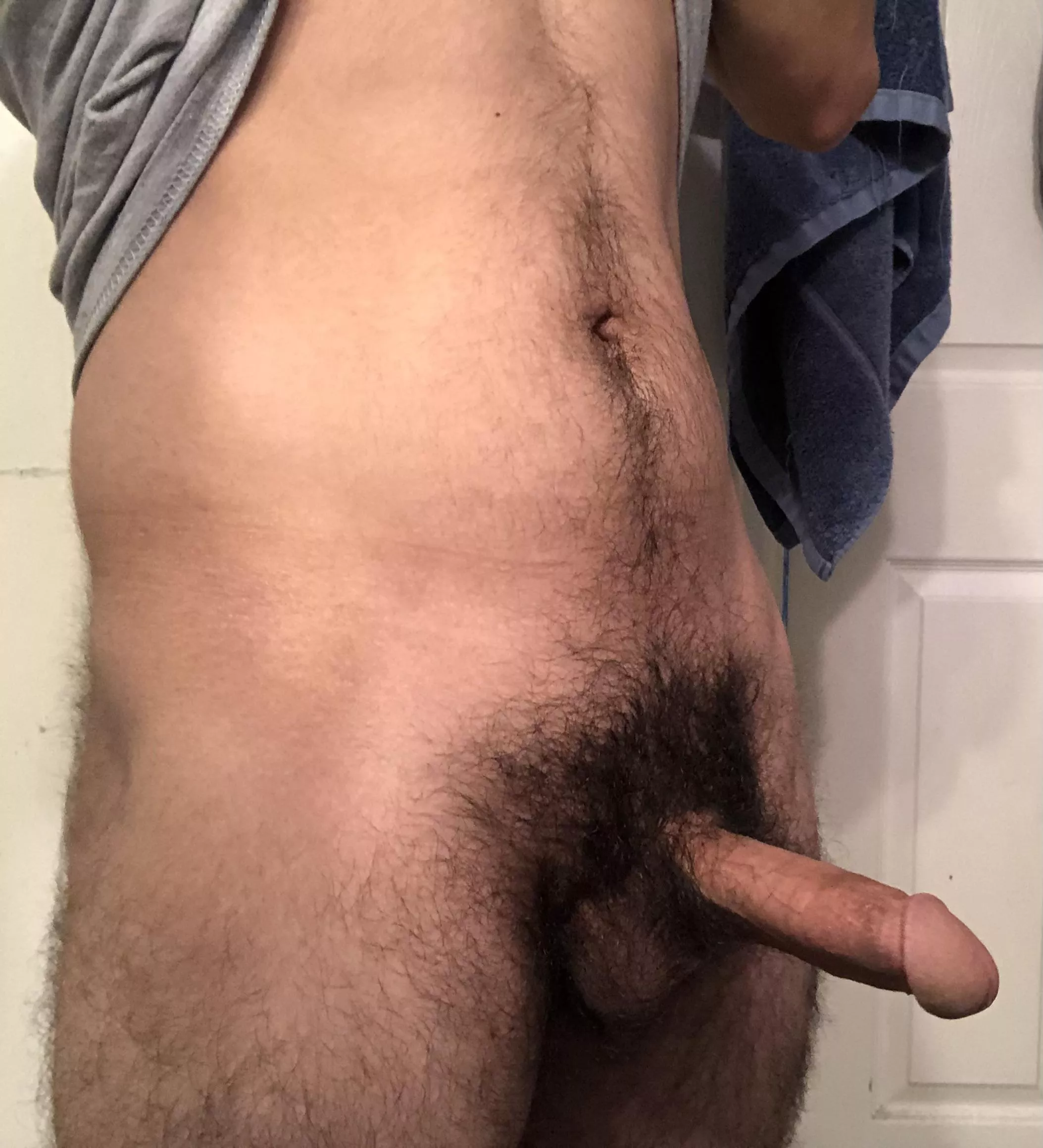 It’s okay to stare only if you play with my cock 😈😉 posted by Nude_Dude99