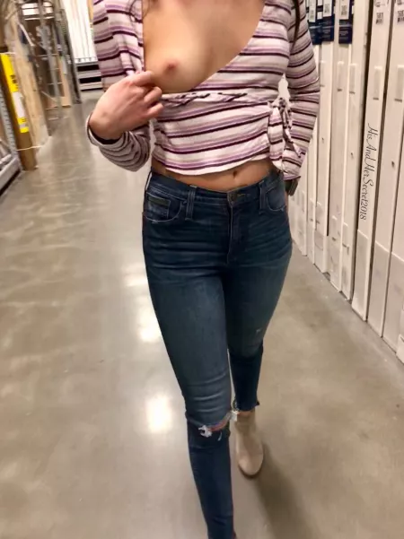It’s so hard to get help while shopping these days... just looking [F]or some wood! by HisAndHerSecret2018