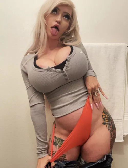 It’s so hard to keep my nipples covered ! Lol by BabyGirlBella33