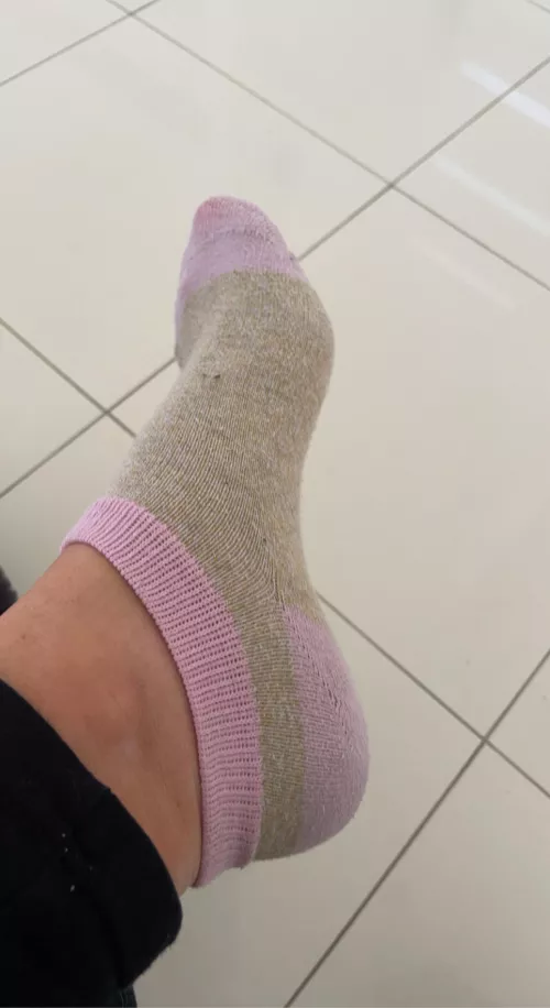 It’s sweaty from a workout do you want it ? by missfeetandfingers