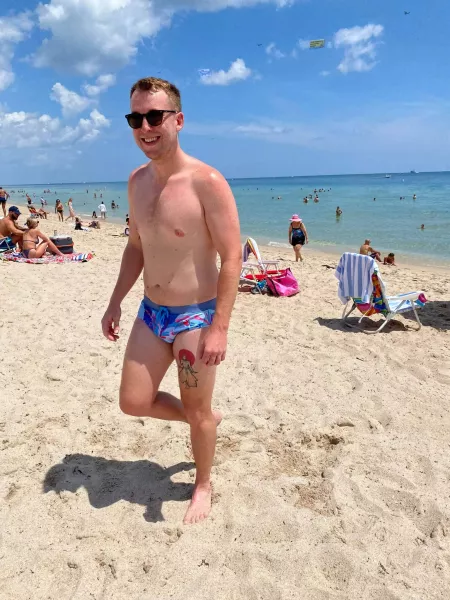 It's the first time in 33 years I've felt good enough about myself to wear something skimpy. Feels great! by gamblors_neon_claws