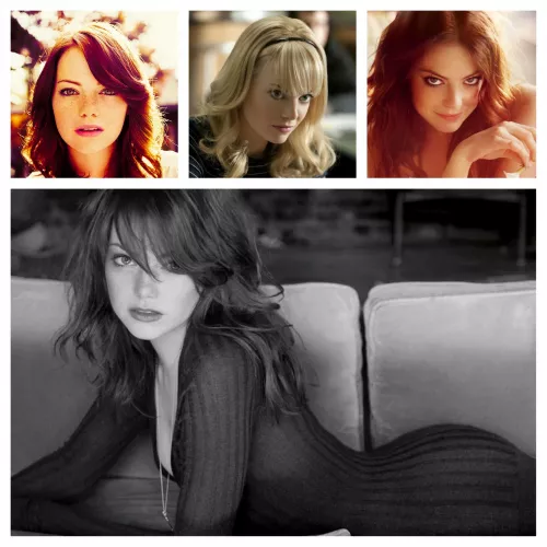 It's the freckles and the eyes. Stunning. Emma Stone. by neporaselif