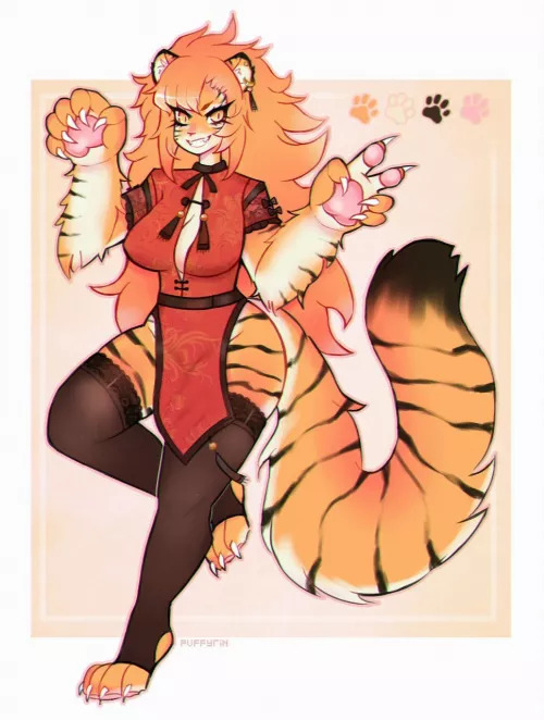 It’s the year of the tiger! 🐯(my twitter: @puffyrin) by Puffyrin