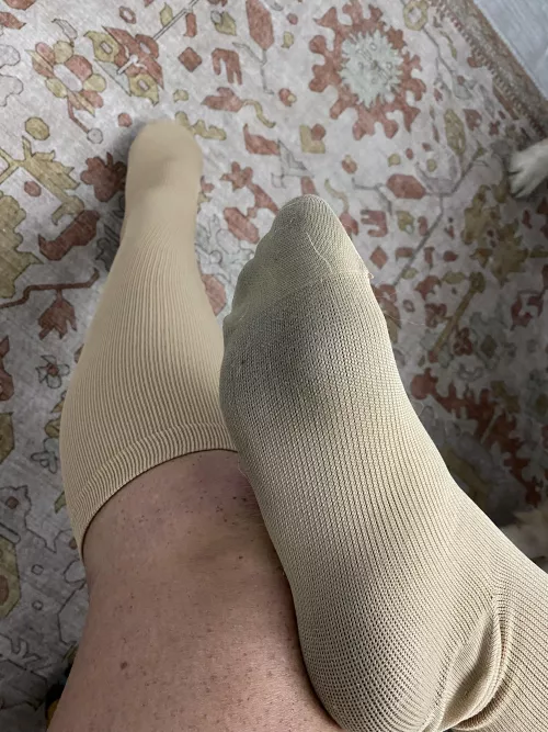 It’s WAY too hot to be forced to wear these 18+ hours a day, but doctors orders! 😅 by youngstrung11