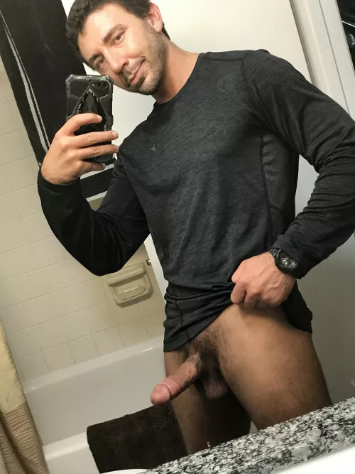 It’s what you wanted to see, right ? by nakedgymdude