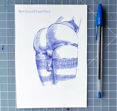 Itsufemmie looking quite breedable in thigh socks and garters by notyourplantdad