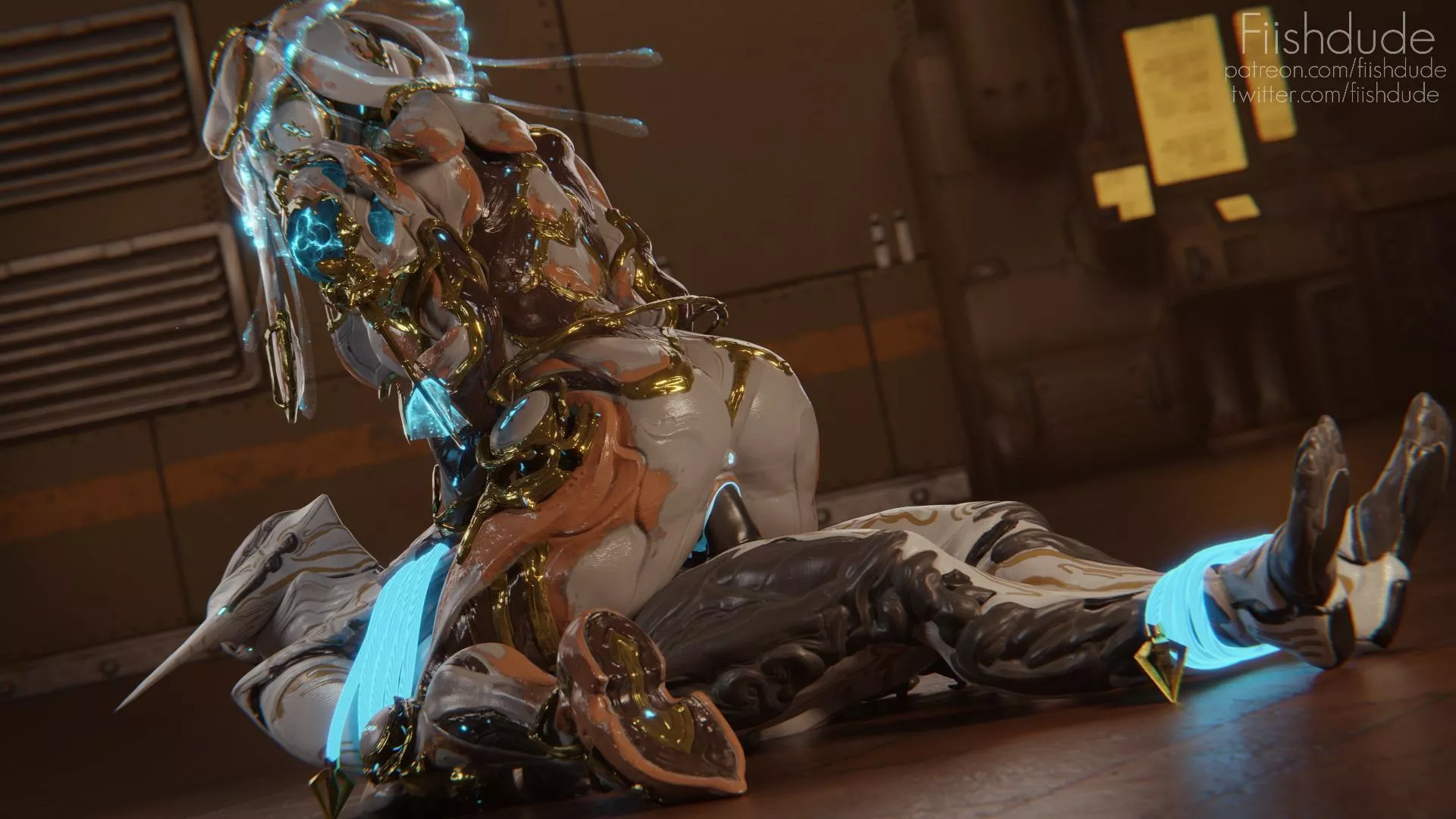 [Ivara] [Loki] Playing with her prey (Fiishdude) posted by Fiishdude