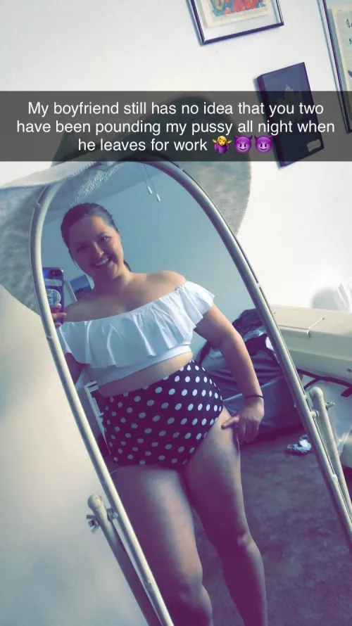 I’ve been feeding my boyfriend loads of cum for months now and he still has no idea 🤤 by sylvia_rey69