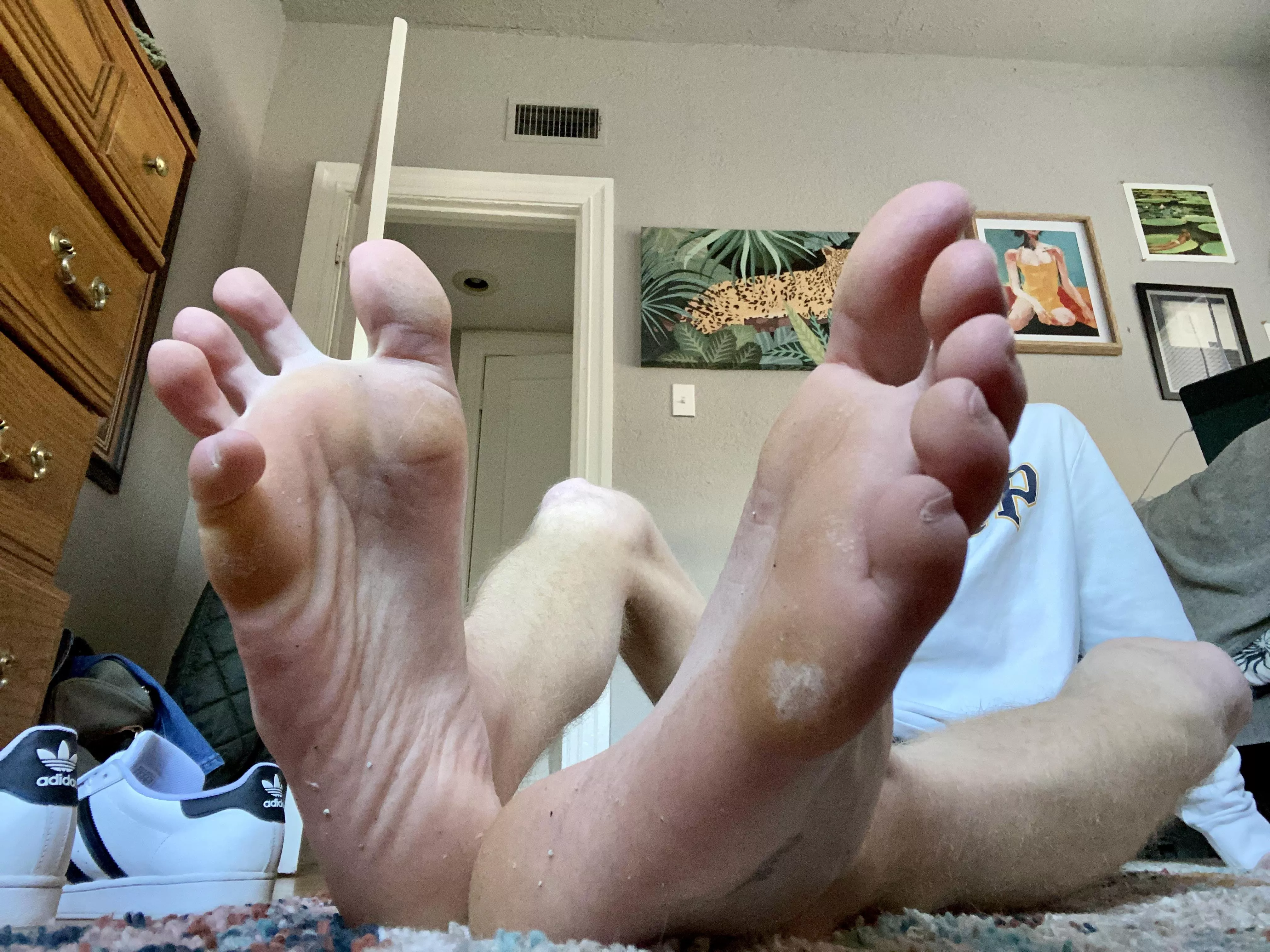I’ve got some dirty feet that need your attention immediately! posted by BlondeBoyFoot