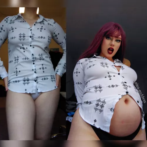 I've gotten so fat and round and I can't stop stuffing my face by elea-goddess