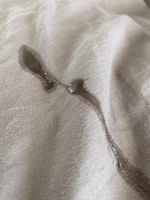 I’ve just cum on my bed 🤍 by babushka0310