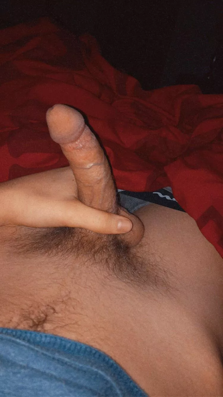 i’ve never been so horny. so hot posting my a picture of my 18yo boy cock. dm me posted by pussytappa