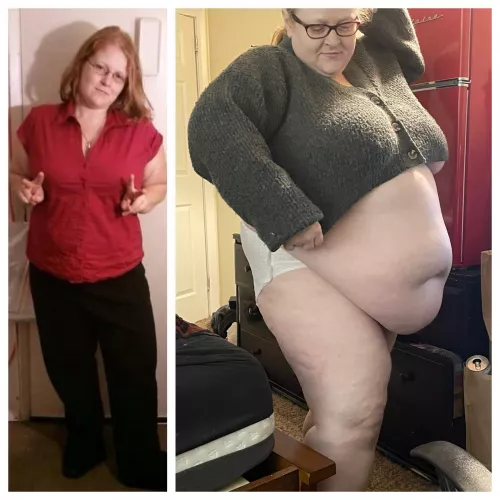 I've never been this big before. I could never have achieved it without my Bae ♥️ by bigambercrystal